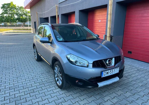 samochody osobowe Nissan Qashqai cena 44900 przebieg: 204340, rok produkcji 2013 z Wrocław